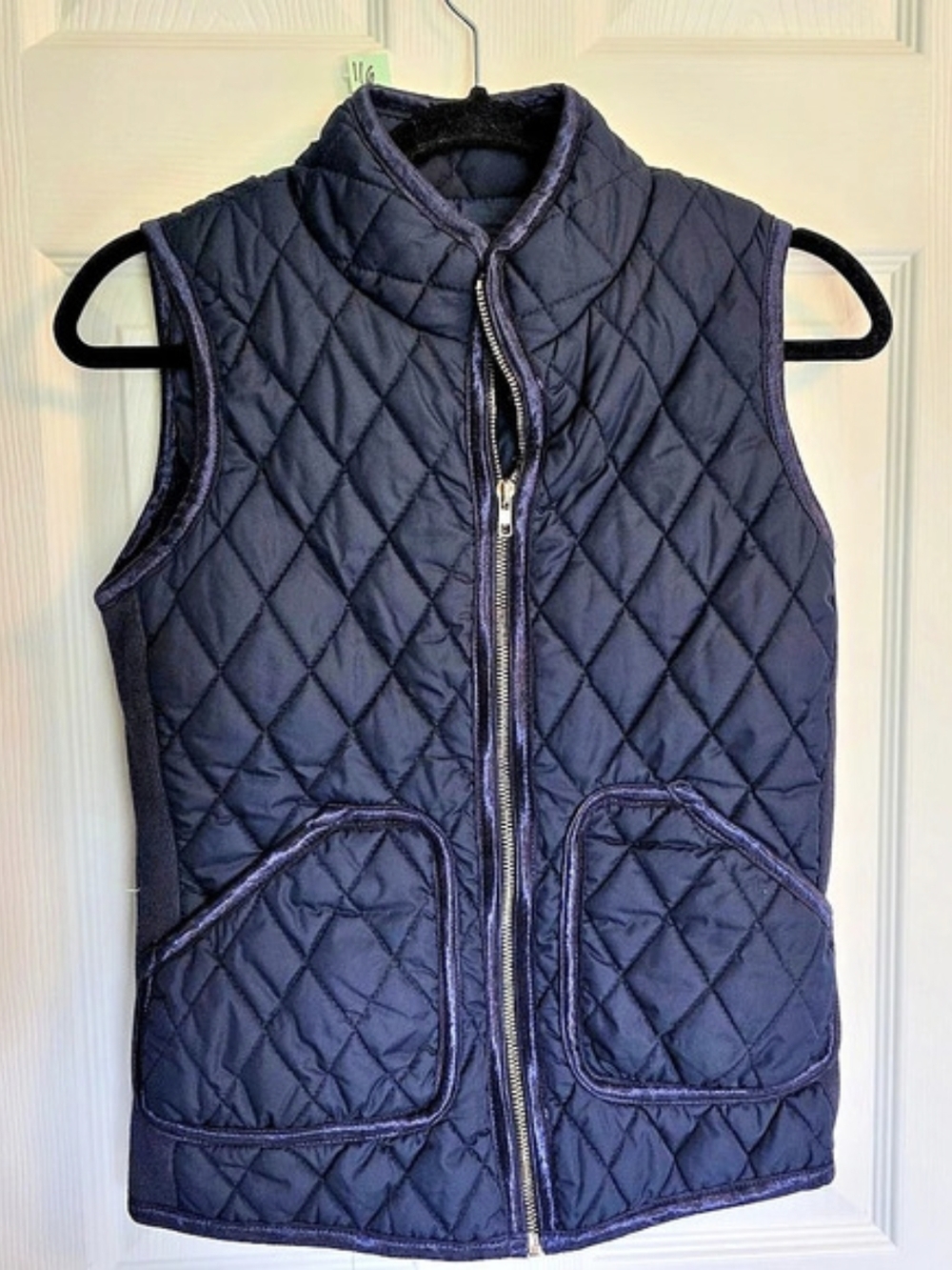 RolyPoly Quilted Vest in Blue Small Like New